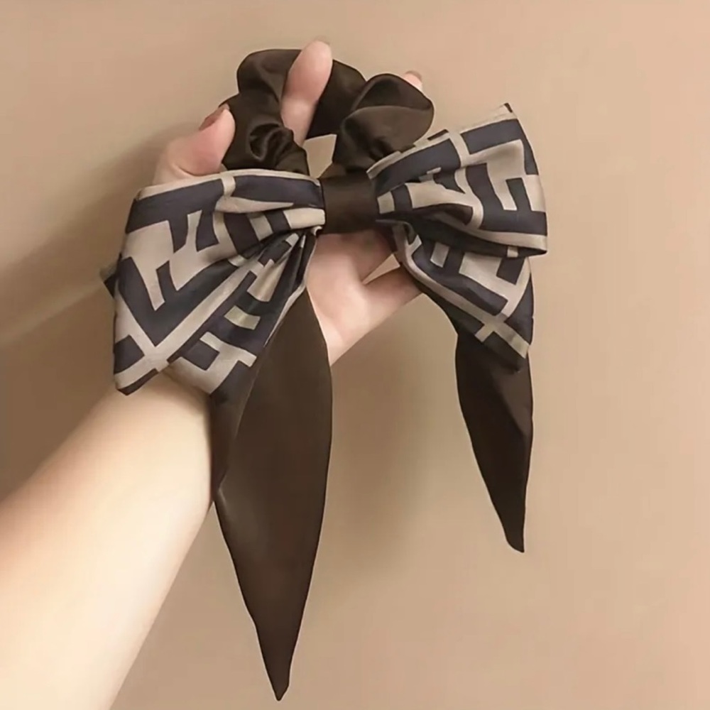 Elegant Bowknot Scrunchie Hair Tie